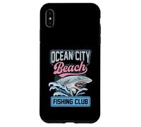 Carcasa para iPhone XS MAX Club de Pesca Ocean City Beach Shark Maryland