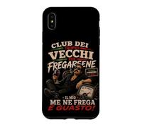 Carcasa para iPhone XS MAX Club dei Troppo Vecchi per Fregarsene Gracioso Italiano Actitud