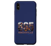 Carcasa para iPhone XS MAX Código de área del Condado de Knox 865 Knoxville Tennessee Skyline Art TN