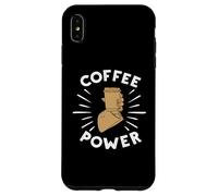 Carcasa para iPhone XS MAX Coffee Powers Funny Cafeine Baristas Coffee Lover