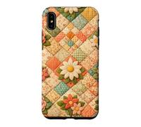 Carcasa para iPhone XS MAX Colcha Vintage Floral Patchwork Cottagecore Abuela Encantador
