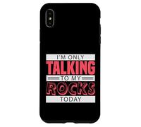 Carcasa para iPhone XS MAX Coleccionista de Rocas Geología Mineralogía Humor