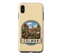 Carcasa para iPhone XS MAX Colmar Francia Vintage Canal Town Design