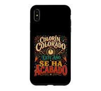Carcasa para iPhone XS MAX Colorín Colorado Este Año Se Ha Acabado Año Escolar Recuerdos