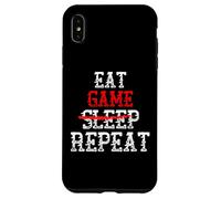 Carcasa para iPhone XS MAX Coma el Juego NO Sleep Equipo del Jugador de la repetición para los Videojuegos de Meme