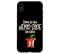 Carcasa para iPhone XS MAX Come To The Nerd Side We Have Pi For Funny Math Teacher