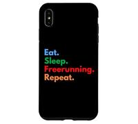 Carcasa para iPhone XS MAX Comer Dormir Freerunning Repeat - Freerunners & Parkour Lovers