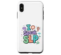 Carcasa para iPhone XS MAX Conciencia de Apoyo a la comunicación I Speak SLP