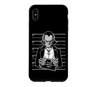 Carcasa para iPhone XS MAX Conde Drácula Monstruo Vampiro Mugshot