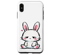 Carcasa para iPhone XS MAX Conejito Triste, Tan Lindo gráfico de Conejo