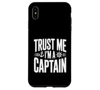Carcasa para iPhone XS MAX Confía en mí, Soy un capitán Humor náutico para Marineros