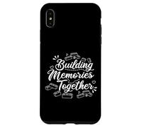 Carcasa para iPhone XS MAX Construyendo Recuerdos Juntos Block Building Brick Builder