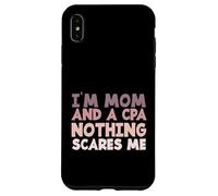 Carcasa para iPhone XS MAX Contadora Madre Soy Una Mamá Y Un CPA Nada Me Asusta