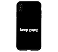 Carcasa para iPhone XS MAX Continúe con el Punto y Coma Salud Mental