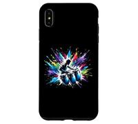 Carcasa para iPhone XS MAX Cool Conga Player Congas Arte Música Instrumento Músico