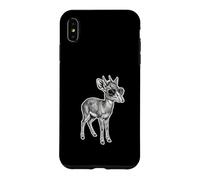Carcasa para iPhone XS MAX Cool Dik Dik Gafas Dibujo Antílope