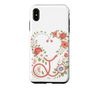 Carcasa para iPhone XS MAX Coquette Bow OB GYN Obstetrician Womens Health