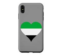Carcasa para iPhone XS MAX Corazón con los Colores de la Bandera de Extremadura