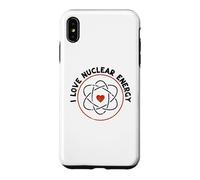 Carcasa para iPhone XS MAX Corazón de molécula de Signo atómico - Amo a los Maestros de energía Nuclear