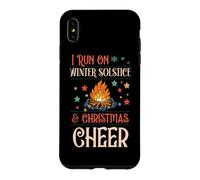 Carcasa para iPhone XS MAX Corro En El Solsticio De Invierno Y Navidad Cheer Matching X-Mas