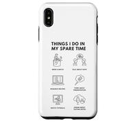 Carcasa para iPhone XS MAX Cosas Que Hago en mi Tiempo Libre - Brewing