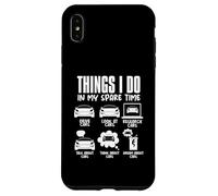 Carcasa para iPhone XS MAX Cosas Que Hago en mi Tiempo Libre Funny Carguy Mechanic
