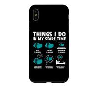Carcasa para iPhone XS MAX Cosas Que Hago en mi Tiempo Libre Realidad Virtual VR Gaming
