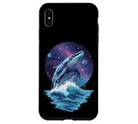 Carcasa para iPhone XS MAX Cosmic Whale Tail Ocean Endless Galaxy Dream