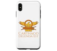 Carcasa para iPhone XS MAX Cotización Latina de la Antigua Roma SPQR Eagle - Carthago Delenda EST