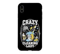 Carcasa para iPhone XS MAX Crazy Cleaning Lady Conserje