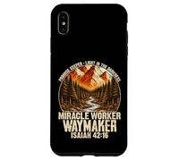 Carcasa para iPhone XS MAX Creador de promesas Isaías 42 16 Fe Cristiana