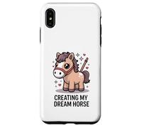 Carcasa para iPhone XS MAX Creando mi Caballo de ensueño Kawaii Pastel Pony