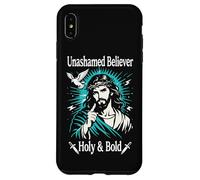 Carcasa para iPhone XS MAX Creyente sin vergüenza Santo Cristiano Jesús Fe Romanos 1:16