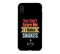 Carcasa para iPhone XS MAX Criador de Serpientes Divertido Retro You Can't Scare Me I Raise Snakes