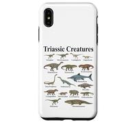 Carcasa para iPhone XS MAX Criaturas Triásicas Primeros Reptiles Evolución Paleontología