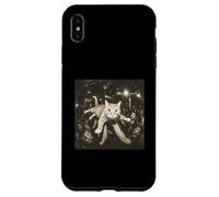 Carcasa para iPhone XS MAX Crowd Surfing Cat Meme Disco Party Cat Gang Night Club