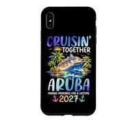 Carcasa para iPhone XS MAX Cruisin Together Aruba 2027 Ship Dolphin Vacaciones