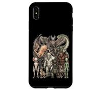 Carcasa para iPhone XS MAX Cryptids y Criaturas míticas Fantasía Arte