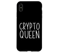 Carcasa para iPhone XS MAX Crypto Queen para Mujeres en criptomonedas/NFT Girls Crypto