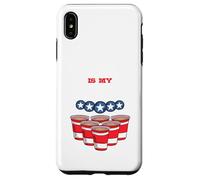 Carcasa para iPhone XS MAX Cualquier Agujero es mi Objetivo: Juego de Fiesta Pong, Beirut Uni/College
