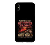 Carcasa para iPhone XS MAX Cuando el río Rojo Fluye Tomar el Camino de Tierra