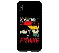 Carcasa para iPhone XS MAX Cuando Nada va Bien, ve a Pescar Funny Angler Fisher