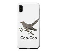 Carcasa para iPhone XS MAX Cuckoo Bird Meme Diciendo Coo-Coo Pájaro India Cuckoo Birds