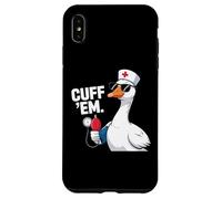 Carcasa para iPhone XS MAX Cuff 'Em Goose Nurse ER Enfermería