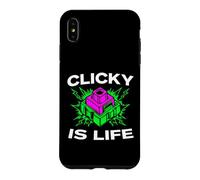 Carcasa para iPhone XS MAX Custom Mechanical Keyboard Clicky Is Life