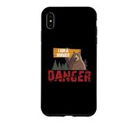 Carcasa para iPhone XS MAX Cute Bear Gifts - Danger I Am A Hugger - Bears Hug Gift