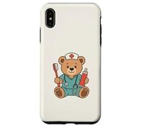 Carcasa para iPhone XS MAX Cute Dental Nurse Teddy Bear Student Dentist Office Staff