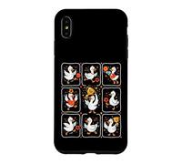 Carcasa para iPhone XS MAX Cute Duck Soccer Star Champion 2024