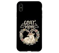 Carcasa para iPhone XS MAX Cute Floral Goat Mom Homestead Farmer Mother