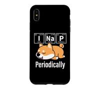 Carcasa para iPhone XS MAX Cute Kawaii Kids I Nap Periodically Elements Shiba Inu Lover